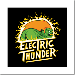 Electric Thunder Posters and Art